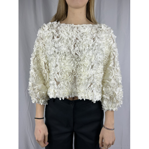 BLUSA A FIORI EMMA BRAND M19169