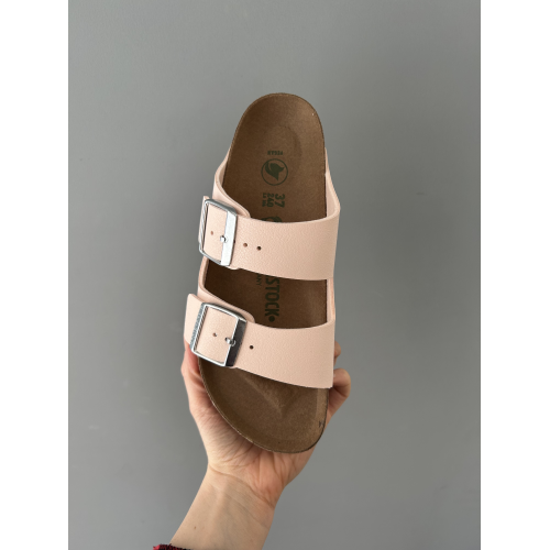 BIRKENSTOCK ARIZONA VEGAN LIGHT ROSE 1019635
