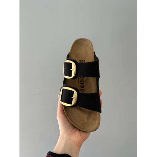 BIRKENSTOCK ARIZONA BIG BUCKLE BLACK 1023290